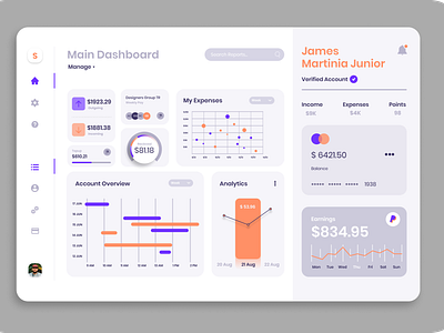 Dashboard UI design illustrator logo product design ui uidesign uiux uiuxdesign ux vector website