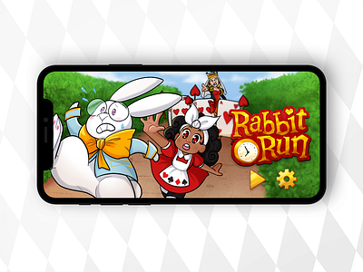 Rabbit Run Start Screen