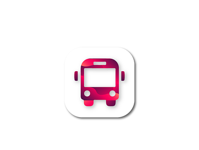 Abstract bus icon app app icon app icon design brand branding bus icon design graphic design logo logo design