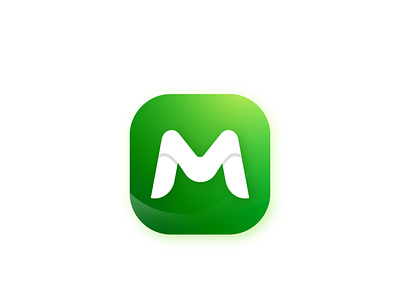 simple m logo icon