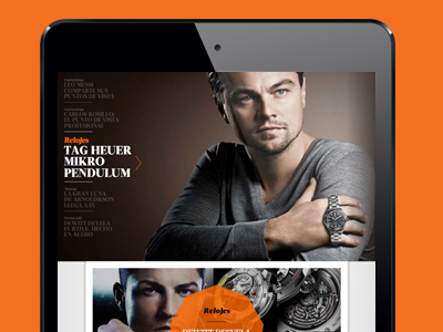 TR design ipad mobile watches watchs website