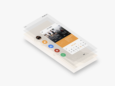 Flex Fitness App Mockup