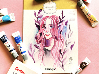 Canson Aquarelle - Partnership With Koralle
