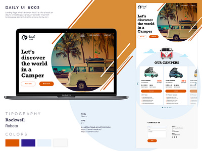 Landing page dailyui design landing page design ui web web design