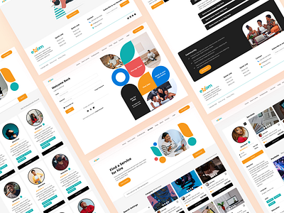 Egyom - Freelance Marketplace agency design freelance freelancer marketplace ui ux