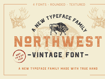 Vintage fonts