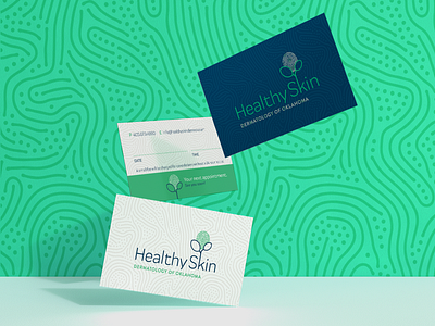 Brand Identity: Healthy Skin brand guideline branding identity design logo stationery design