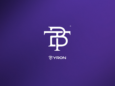 Tyron Blanc - Personal Logo branding identity logo monogram vector