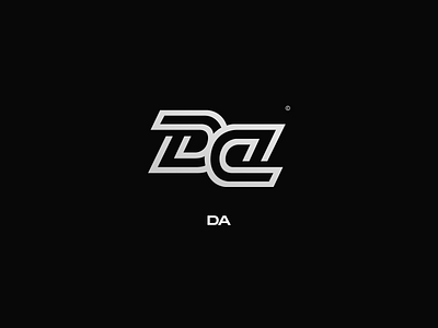 DA - Logo Identity branding design identity logo monogram vector