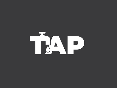 Tap Logo branding creative flat minimalist logo