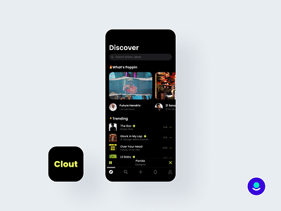 🎧 Music Streaming Platform app design ios ios app design minimal mobile design mobile ui mobile uiux ui ux