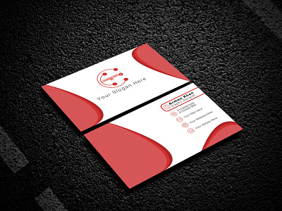 Modern Business Card ahkhanarman best design brand design brand identity branding design business card business card design business cards corporate design corporate identity creative design modern design