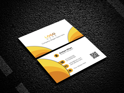 Modern Business Card ahkhanarman best design brand identity branding design business card business card design business cards corporate design corporate identity creative design creative design modern design