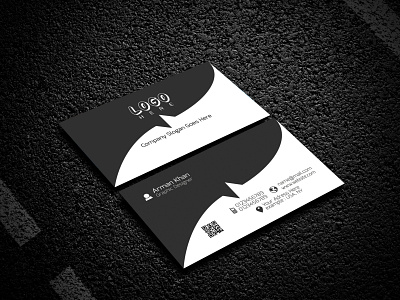 Modern Business Card ahkhanarman best design brand design brand identity branding design business card business card design business cards corporate design corporate identity creative design modern design