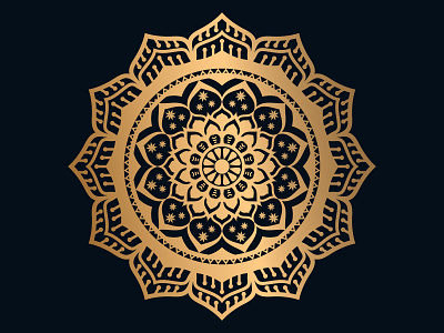 Luxury Mandala Ornament Design