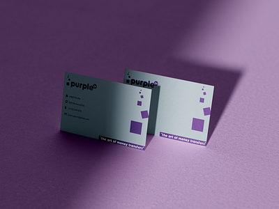 purple24 cards branding design ui vector