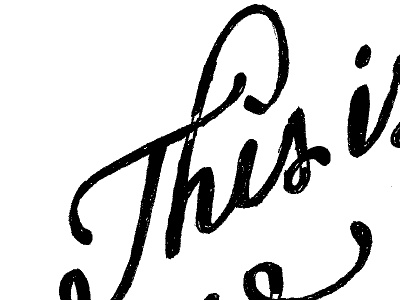 Original Lettering cursive hand lettered hand lettering lettering script typography