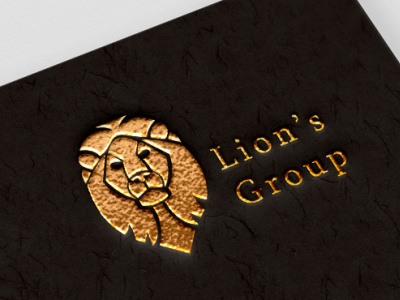 lions group logo animation branding design illustration illustrator logo minimal type typography vector