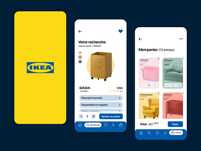 Redesigning IKEA Mobile App app application mobile app mobile ui sketch sketchapp ui uidesign uidesignchallenge uidesigner uidesignpatterns ux uxdesign uxdesigner uxdesignmastery uxui uxuidesign