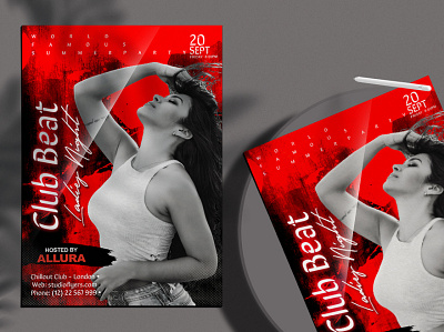 Club Event Ladies Night Flyer Free PSD Template club club flyer club night dj event flyer flyer design flyers party party flyer