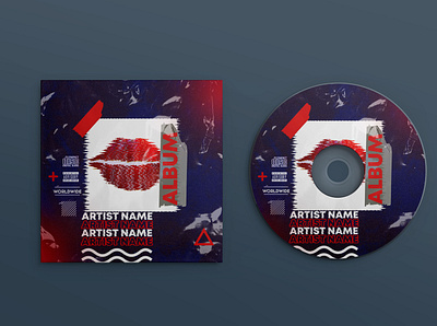 Artist Song Cover Design PSD Template album album artwork album cover album cover design cd cd artwork cd cover cd cover design cd design song