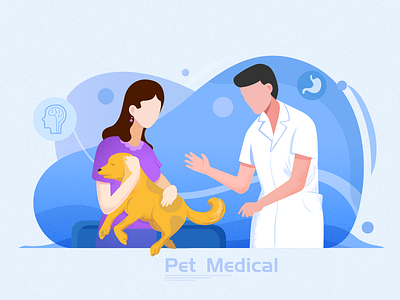 Pet Medical branding design doctor dog draw drawing graffiti illustration illustrations pet