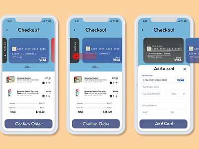 Credit Card Payment // Daily UI 002