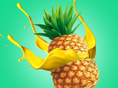 Fruit Blast (Photo Manipulation) design graphic design