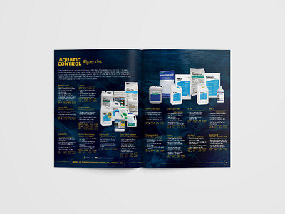 Aquatic Control- Product Catalog catalog print print design product catalog