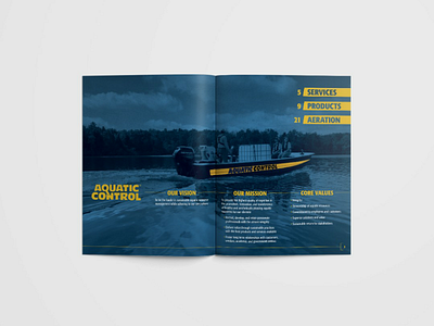 Aquatic Control - Product Catalog catalog direct mail mailer print print design product catalog