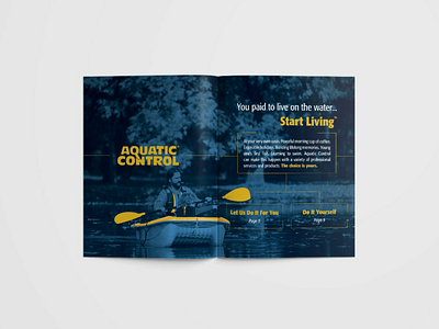 Aquatic Control - Product Catalog catalog direct mail print print design product catalog