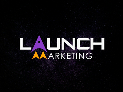 Launch Logo Design brand identity branding daily logo challenge launch logo logo a day logo design rocket ship