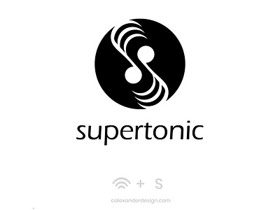 Supertonic Logo Design logo logo a day logo design music music app