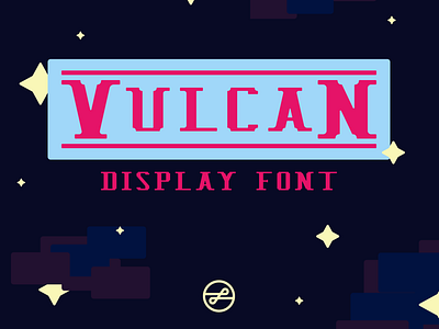 Vulcan Display Font