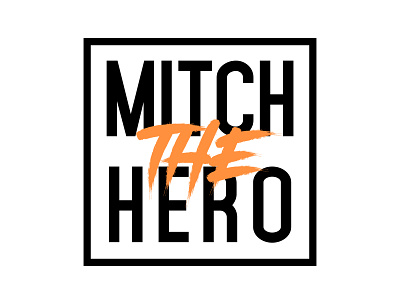 Logo for Mitch the Hero art artist branding design icon illustration illustrator logo music typography