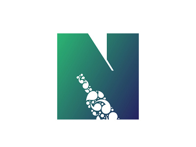 Logo for The Nitely art blog blog post branding design icon illustration lifestyle logo logo design