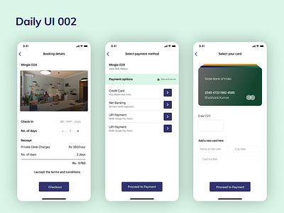 Daily UI 002 app design figma ui uidesign