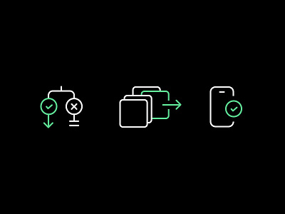 Icons for UX flows