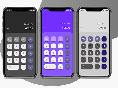 Daily UI #004 • Calculator 004 calculator daily daily 100 daily 100 challenge dailyui design illustration ui ux uxui