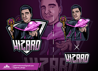 Wizard Mascot For Stream page animation branding graphic design logo motion graphics