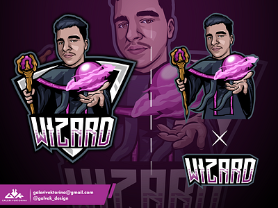 Wizard Mascot For Stream page