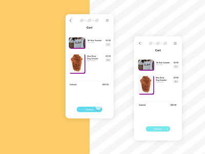 Daily Challenge: E-commerce Checkout adobe adobe xd ecommerce mobile app premiere pro ui design ux design