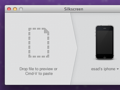 Silkscreen prev dribble