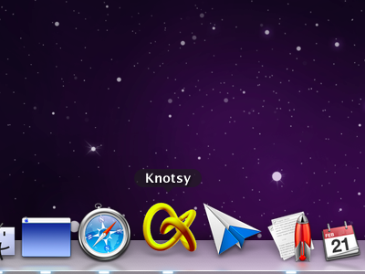 Knotsy 3d app dock icon knot mac torus