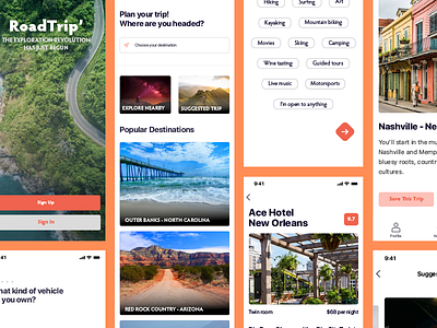 Travel app america dribbble hotel interface ios sketch travel app trip ui ux ux design