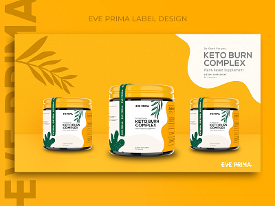 EVE PRIMA Label Design app branding design icon logo typography ui ux vector waqasakbar