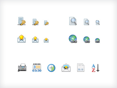 Icons for Desktop Application 16px 24px 32px application desktop icons ribbon toolbar windows