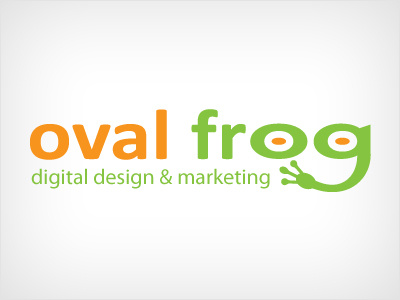 Oval Frog logo