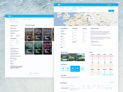 Travel and Adventure ✈️🏝 - Admin adventure blue custom jubel landing proposal travel vacation