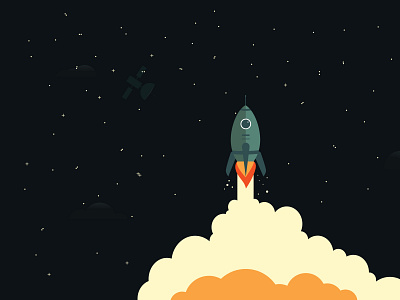 rocket illustration 01